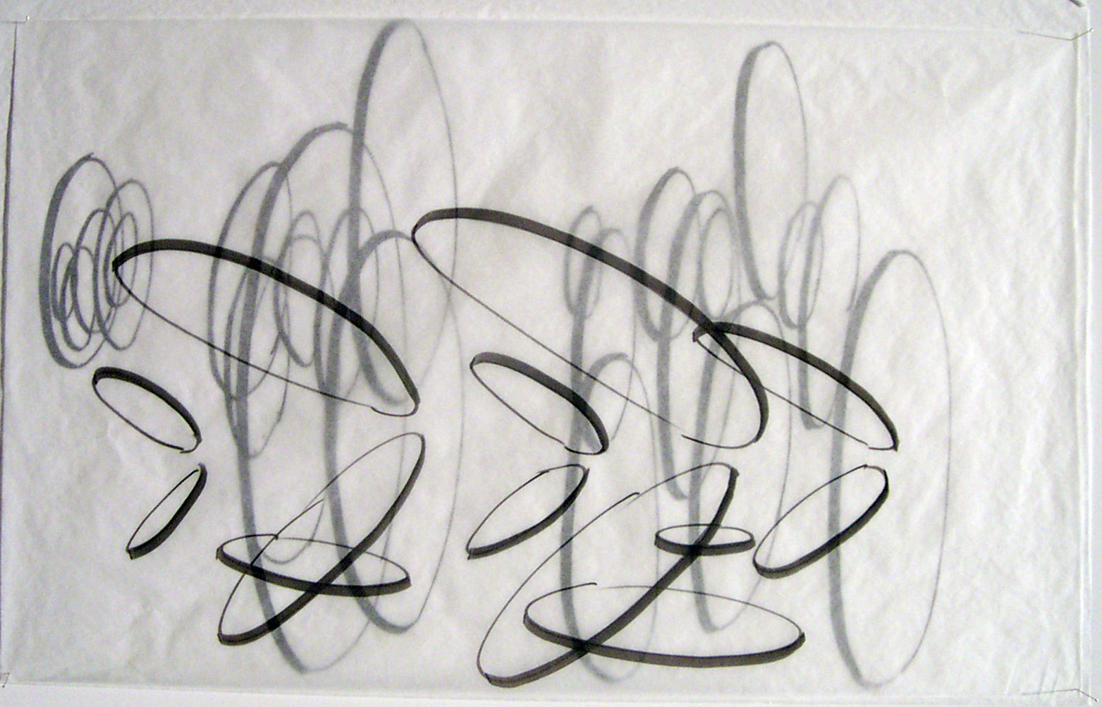 Vellum Drawings by Lincoln Schatz Studio, Fine Art