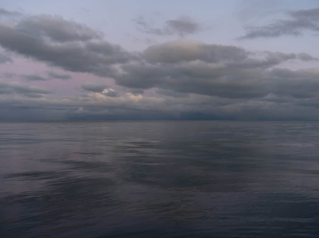 The sky turns to pastel tones over Lake Michigan early in the morning of January 16th, 2018. A photograph of a cold day on Lake Michigan where the sky slowly shifted in color as the sun continued to climb higher.