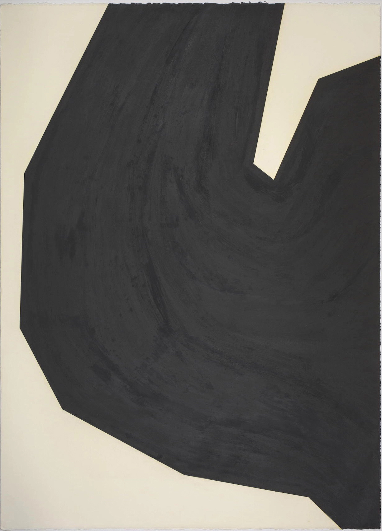 This drawing, Oil Stick Drawing, Untitled 10, is from a series of works created in the mid 1990's that engage with form and geometry in two dimensions.