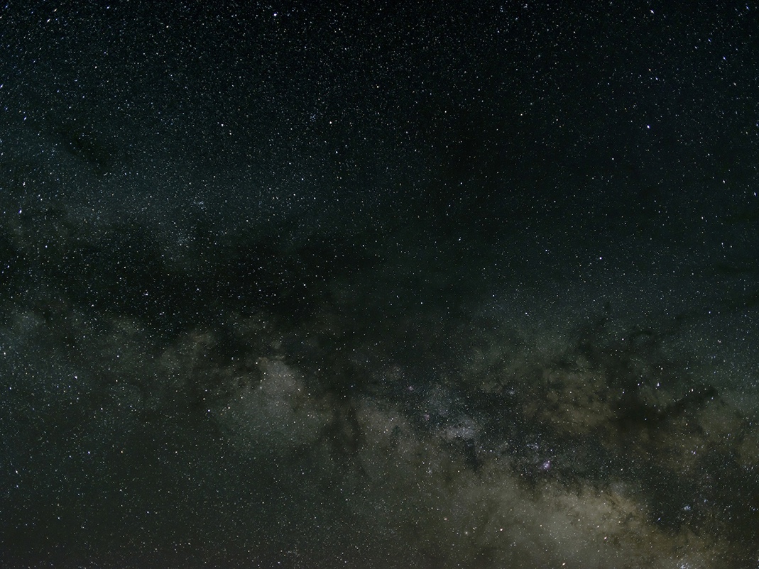 Stars fill the sky in remote Utah. Here, far away from cities and towns the sky feels impossibly full. There are so many stars visible, as someone who grew up in the city and continues to live there today, this view never grows old.